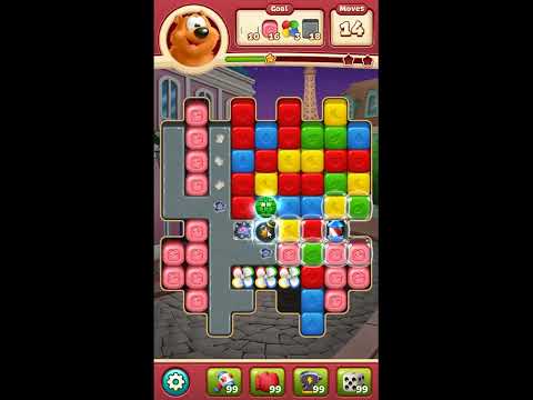 Toon Blast Level 6286 - NO BOOSTERS 🐻🐺🐱 | SKILLGAMING ✔️