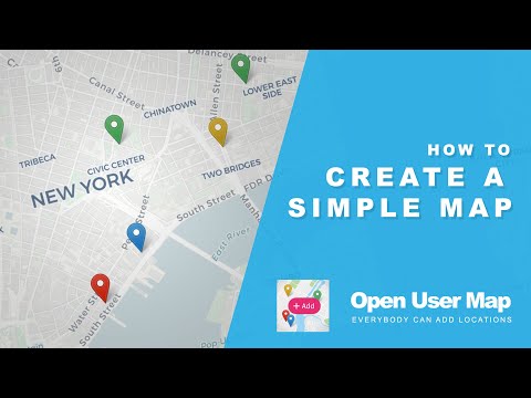 Open User Map: Create A Simple Map