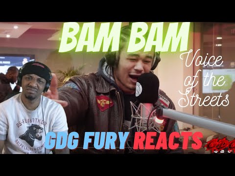 AMERICAN Reacts to Bam Bam | Voice Of The Streets Freestyle w/ Kenny Allstar (NYC Reacts)