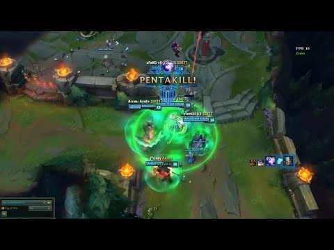 Ashe Pentakill in URF #7