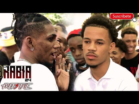 🤣( UN SUPER SERQUILLO )🤣 La Rabia 24 vs Napa - Freestyle en Moca