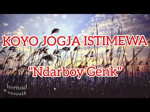 NDARBOY GENK_ KOYO JOGJA ISTIMEWA