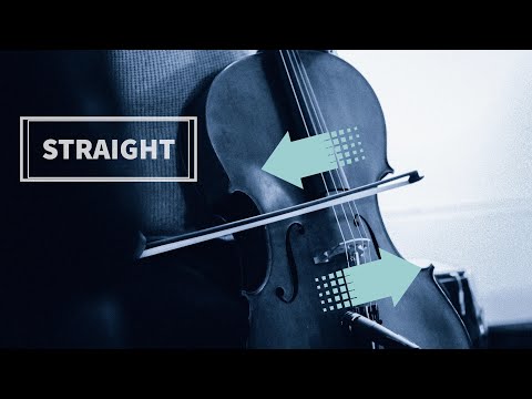Cello Bowing - How to bow straight on the cello