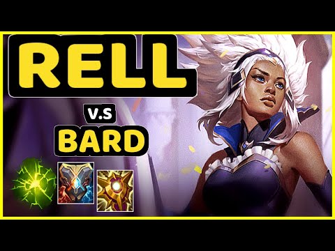RELL vs BARD - BOTTOM SUPPORT GAMEPLAY - EUW Ranked GRANDMASTER