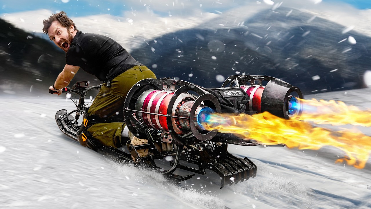 I put jet engines on a SLED and broke a WORLD RECORD