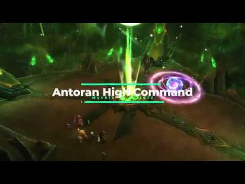 Sin vs Antoran High Command Mythic - Antorus the Burning Throne