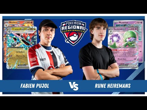 Fabien Pujol Vs Rune Heiremans - Pokémon TCG Top 4 | Frankfurt Regional Championships 2026