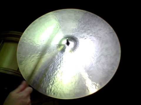20 HSB Kontroversial Ride, 1821g - Handcrafted cymbals by Craig Lauritsen.MOV