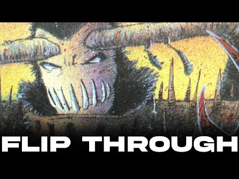 Melting Pot Sketchbook - Kevin Eastman and Eric Talbot - Tundra Publishing Ltd. (1990)