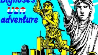 REVIEW OF BIG NOSE'S AMERICAN ADVENTURE (SPECTRUM 48K, CODEMASTERS, 1992)