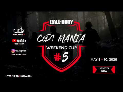 CoD1Mania Cup #5 - Weekend cup May 8-10. 2020