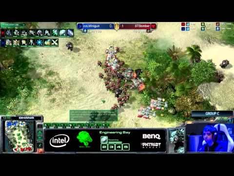 Bomber (T) vs Minigun (Z) G2 IEM GamesCom Day 3 Group C