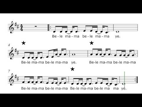 Warm-up: Bele Mama: Round