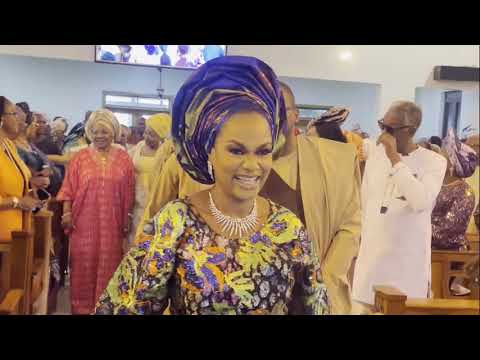 Watch Mrs. Bola Awolowo 60th Birthday Praise & Thanksgiving Service In Lagos