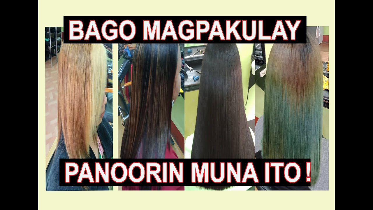 PAANO AT ANO ANG KULAY SA BUHOK NA BAGAY SA SKIN TONE MO! TIPS.