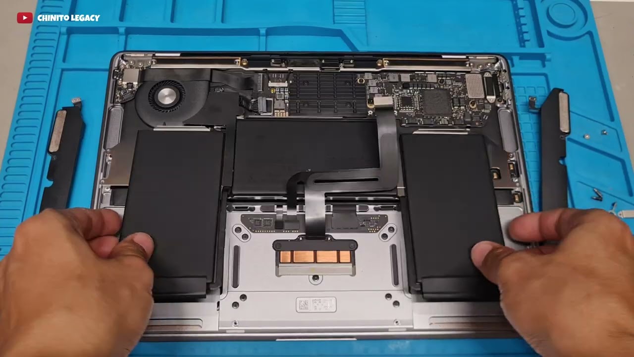 MACBOOK AIR 2020 A1965 A1932 A2179 A2337  A2337 A2389 BATTERY REPLACEMENT GUIDE