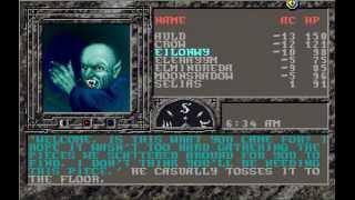 Let's Play "Dark Queen of Krynn" Part 16 - Surrounded by Vampires