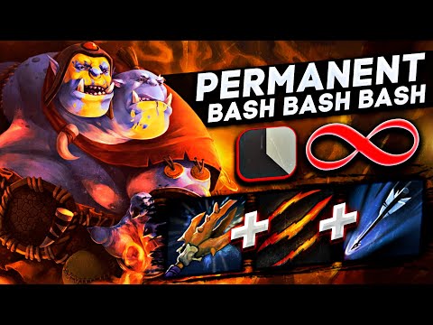 "7.30" PERMANENT BASH [OGRE MAGI] RANGE ATTACK + 25 LVL TALENT 20% BASH = IMBA I CUSTOM HERO CLASH