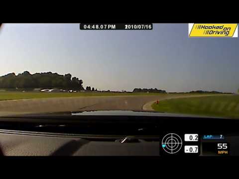 GingerMan Raceway, counter-clockwise Driving Line Tutorial "How To"