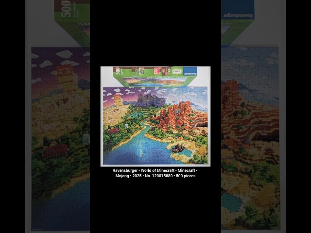 Vídeo relacionado con Ravensburger - Puzzle Minecraft Puzzle 2D niños 200 Piezas XXL
