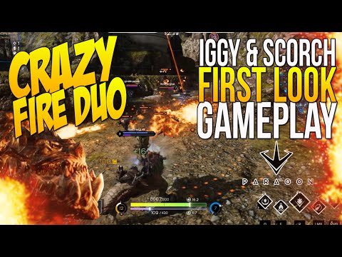 ❤️ Paragon Gameplay FIRST LOOK IGGY & SCORCH GAMEPLAY "CRAZY FIRE DUO" IGGY & SCORCH ASSASSIN BUILD