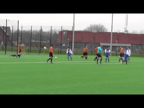 25 jan 2014 VV De Meern B2 - Elinkwijk B2 vr 4-2 Doelpunt Nick