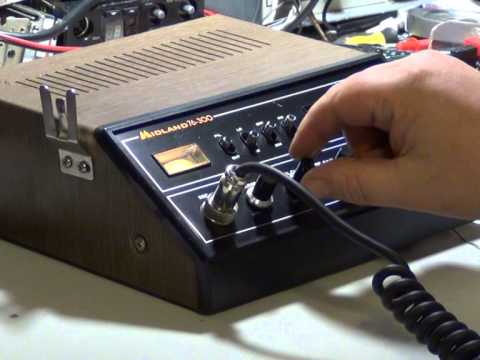 Midland 76-300, UK (CB 27/81) CB radio (Base Station) - On The Air Test
