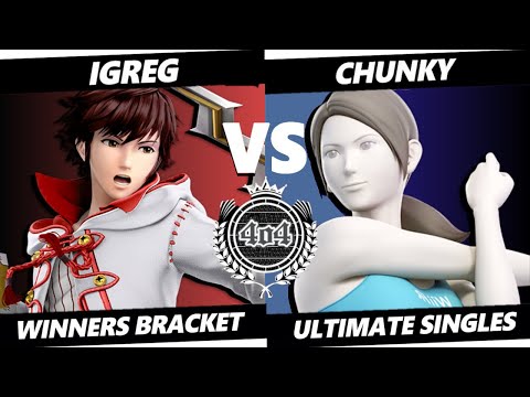 4o4 Smash Night 73 - iGreg! (Robin) vs PHNM| Chunky (Wii Fit Trainer) - Winners Round 4