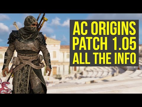 Assassin's Creed Origins Update 1.05 OUT NOW - Adds New Features & Changes (AC Origins Update 1.05) Video