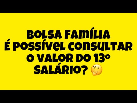Vídeo: Consulta 13 Bolsa Família: perguntas e respostas