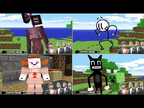 Best of Astronomia Coffin Meme in Minecraft Part 16