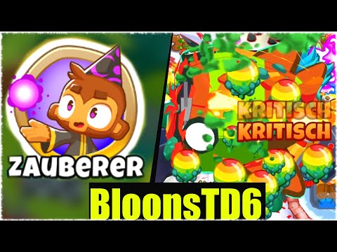 KANN MAN NUR MIT MAGIEAFFEN DEN BOSS BESIEGEN? - Bloons td6 [Deutsch/German]