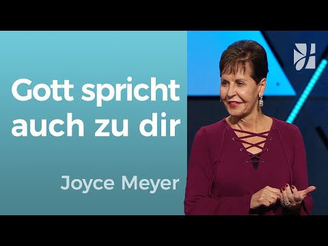 OHREN AUF 👂 So erkennst DU GOTTES STIMME 🙏 – Joyce Meyer – Gott begegnen