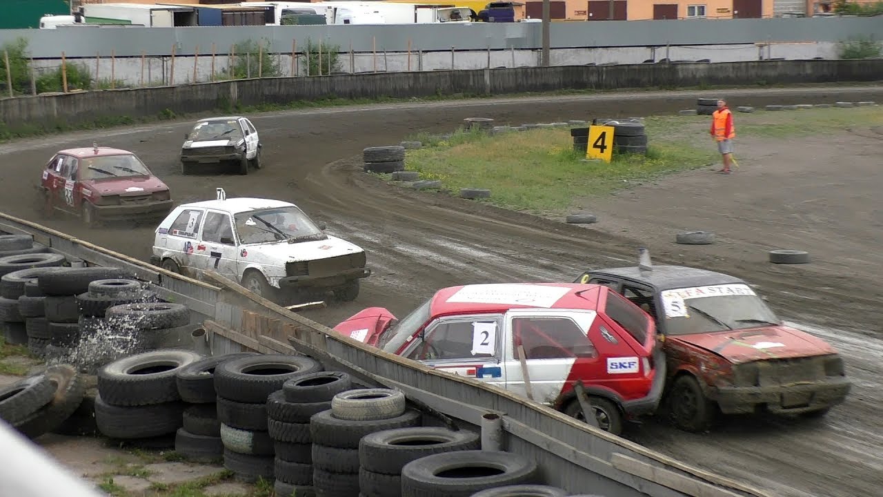 Трековые автогонки 2018. Группа «Лайт» (стадион «Заря», 17.06.2018)