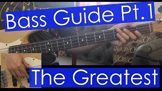 The Greatest by Planetshakers (Bass Guide Part 1)