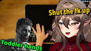 15 min of kumi getting ragebaited by chat