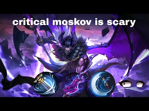 MOSKOV BEST BUILD AND EMBLEM 2023 |MOBILE LEGENDS| MOSKOV PRO PLAYER