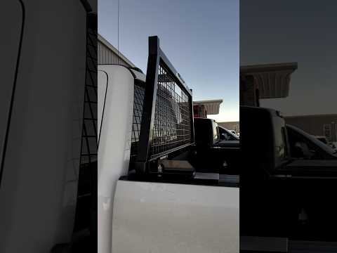 #BackRack Safety Rack // #FordF350 SD 👀 #RealTruck #truckaccessories