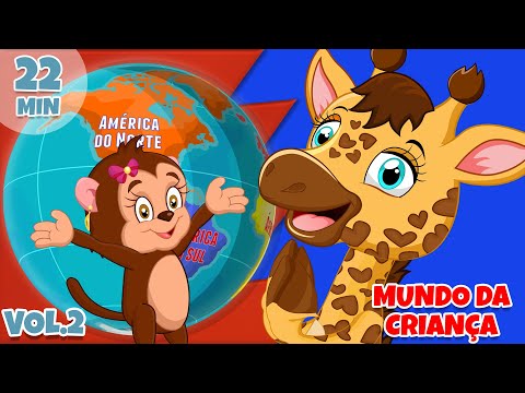 Mundo da Criança Vol.2 - Giramille 22 min | Desenho Animado Musical