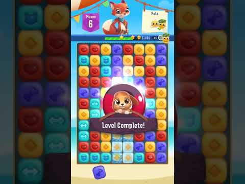 Pet Rescue Puzzle Saga Level 225 2 stars