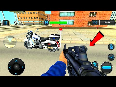 THE POLICE ARREST CRIMINALS AND ROBBERS 😱 - Us Police Prado Gangster Chase Sim - Android Gameplay