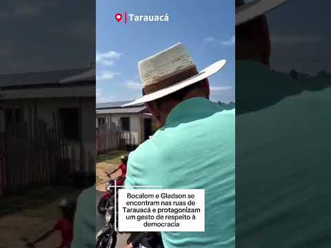 Encontro de carreata Bocalom e Mailza