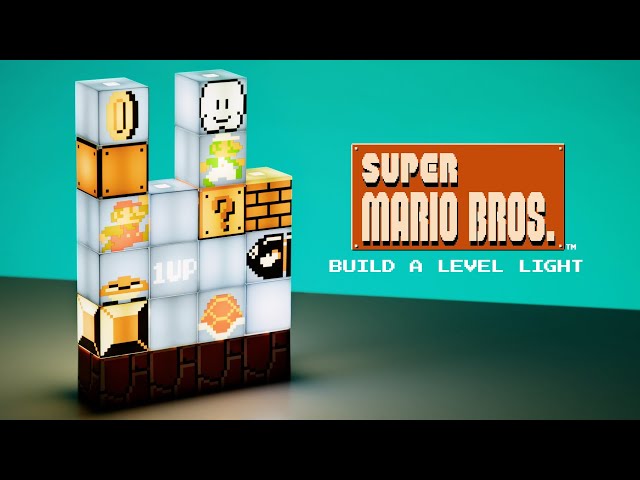 Lampe Paladone Super Mario Bros 16 blocs video