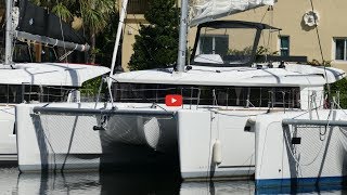 Walkthrough of the 2019 Lagoon 450 catamaran (Hull 736)