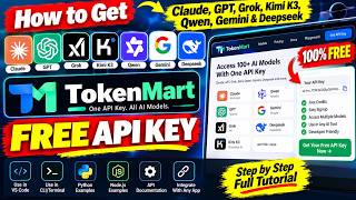 How to Get Claude,GPT,Grok,Kimi K3,Qwen,Gemini & Deepseek FREE API Key