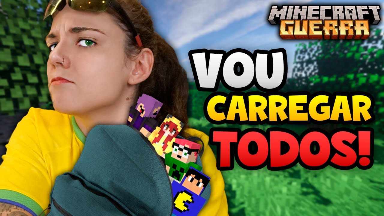 vou CARREGAR O TIME TODO agora! - Minecraft Guerra #08