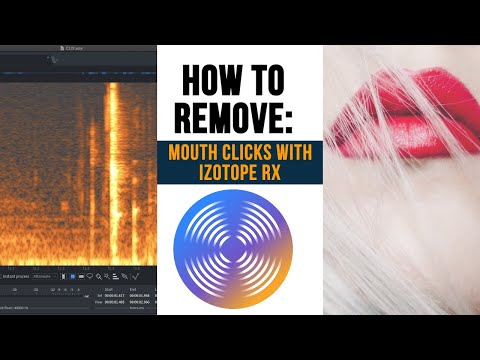 iZotope RX Tutorial - How to Remove Mouth Clicks and Lip Smacks in Dialogue