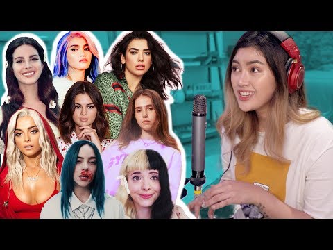 Singing Impressions Challenge 2 (Dua Lipa, Billie Eilish, Lana Del Rey, KZ, Melanie Martinez)| Lesha