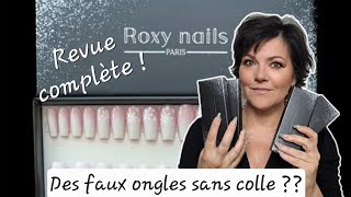 ROXY NAILS PARIS Les faux ongles sans colle !! Tutoriel et revue de la marque #roxynails