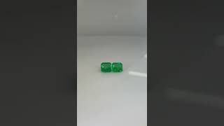 Esmeralda Quadrada 6.5mm - Vídeo
